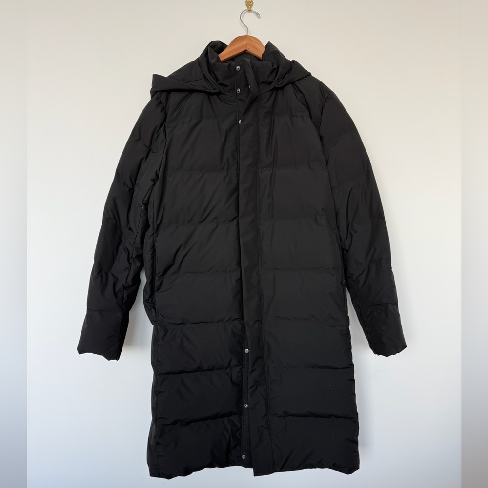 Uniqlo Black Puffer Coat